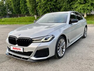 2021 BMW 5 серии 530i VII (G30/G31) Рестайлинг, серебристый, 3900000 рублей, вид 1
