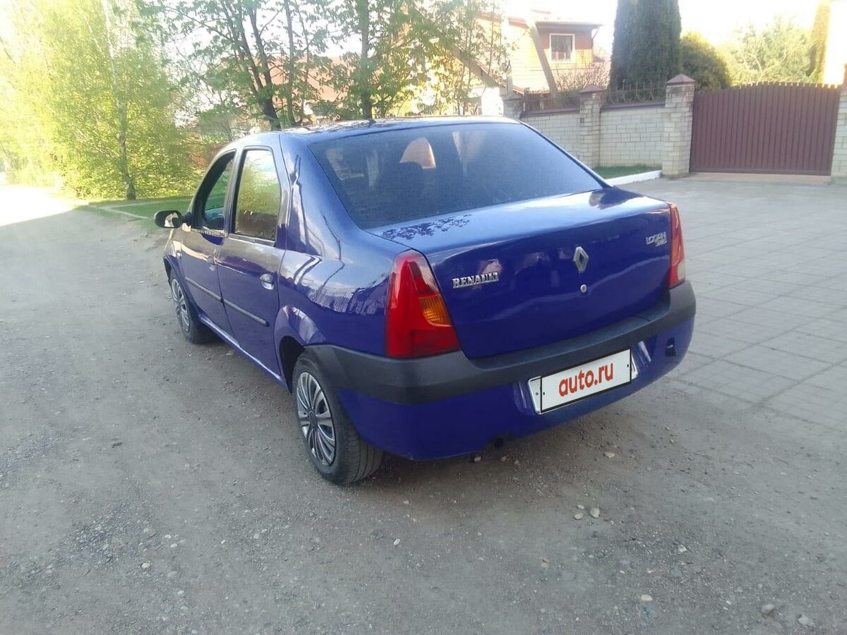 Купить б/у Renault Logan I 1.4 MT (75 л.с.) бензин механика в Смоленске ...