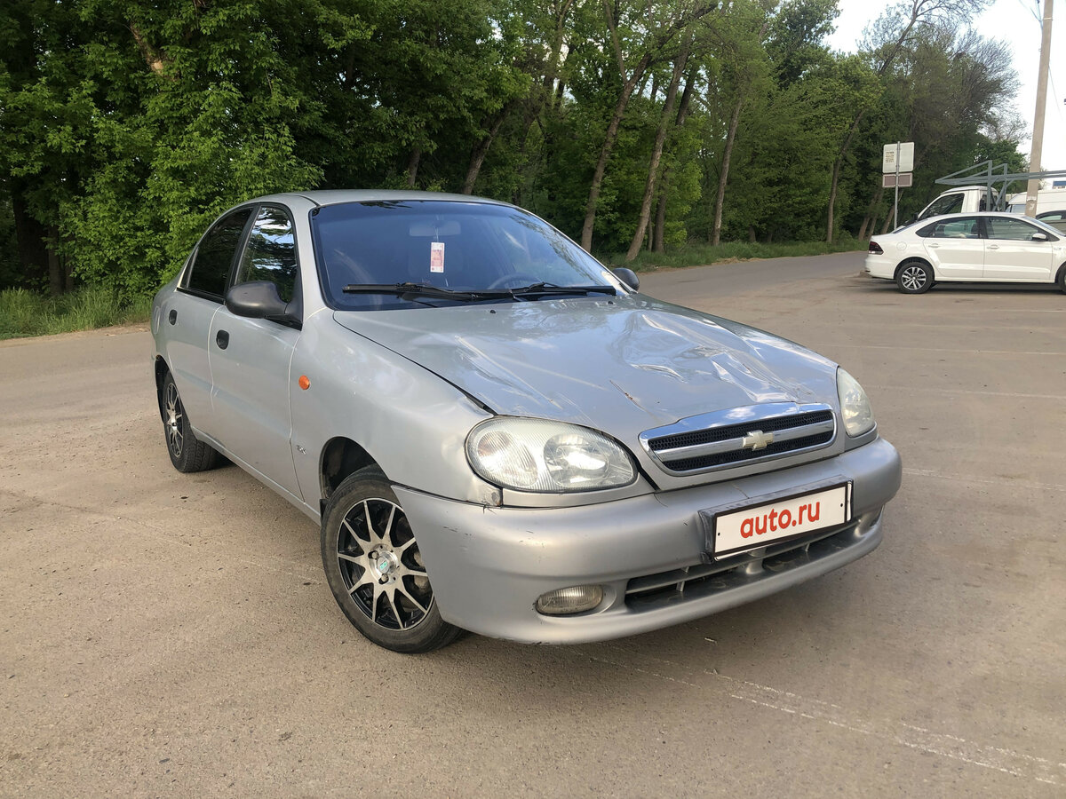 877052 серебристый ланос