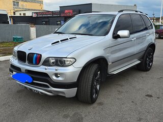 2002 BMW X5 3.0d I (E53), серебристый, 2000000 рублей, вид 1