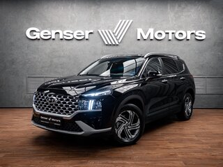 2021 Hyundai Santa Fe IV Рестайлинг, чёрный, 3350000 рублей, вид 1