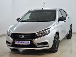 2017 Lada (ВАЗ) Vesta I, серебристый, 720000 рублей, вид 1