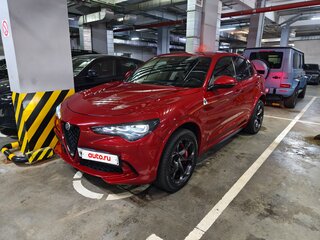 2020 Alfa Romeo Stelvio Quadrifoglio I Рестайлинг, красный, 7150000 рублей, вид 1