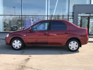 2011 Renault Logan I Рестайлинг, красный, 390000 рублей, вид 5