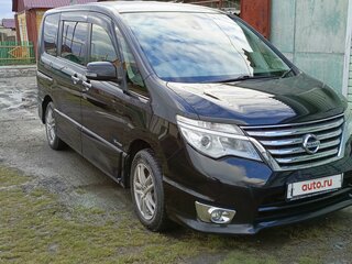 2014 Nissan Serena IV (C26), чёрный, 1670000 рублей, вид 1