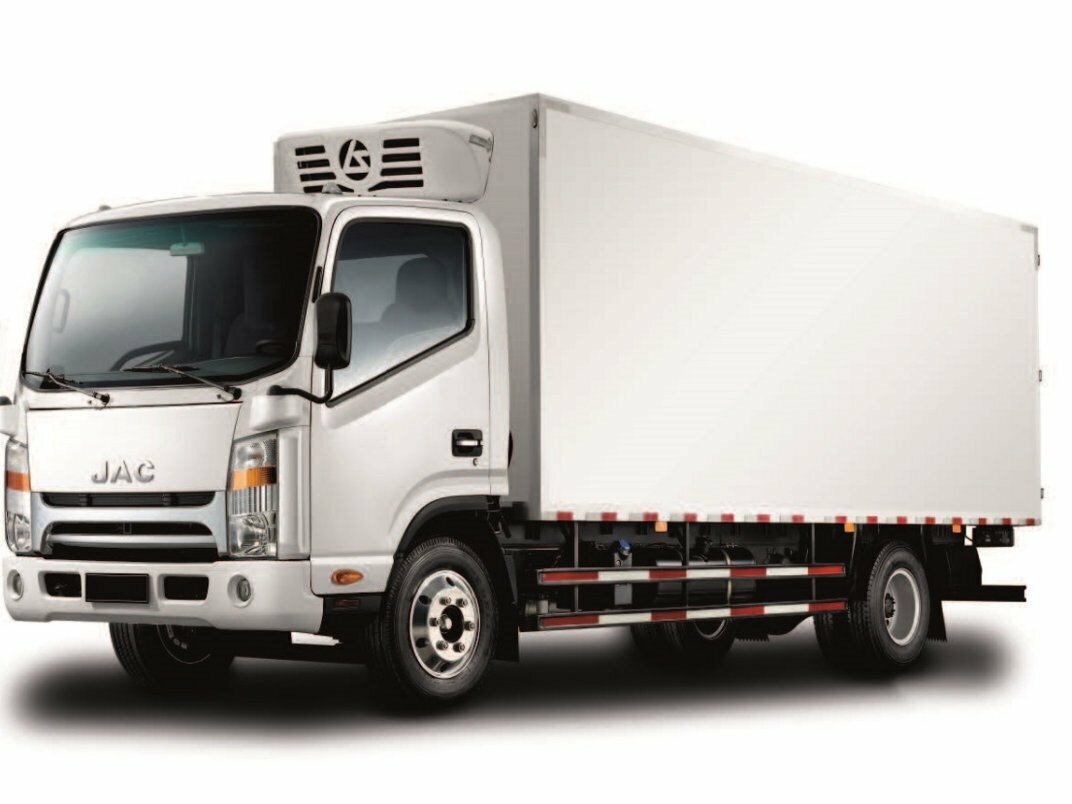 Купить новый JAC N90 дизель механика в Отрадном: белый изотермический кузов 2022