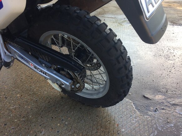 1995 Yamaha XTZ750 Super Tenere, синий - вид 2