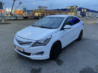 2016 Hyundai Solaris I Рестайлинг, белый, 749000 рублей, вид 1
