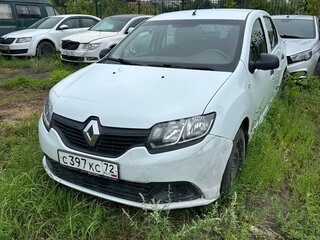 2017 Renault Logan II, белый, 481140 рублей, вид 1