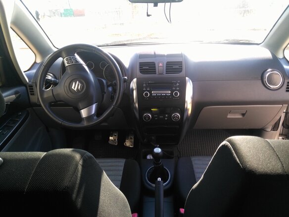 2012 Suzuki SX4 I (Classic) Рестайлинг, серебристый - вид 6