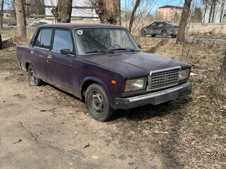 2000 Lada (ВАЗ) 2107, фиолетовый, 61500 рублей, вид 1