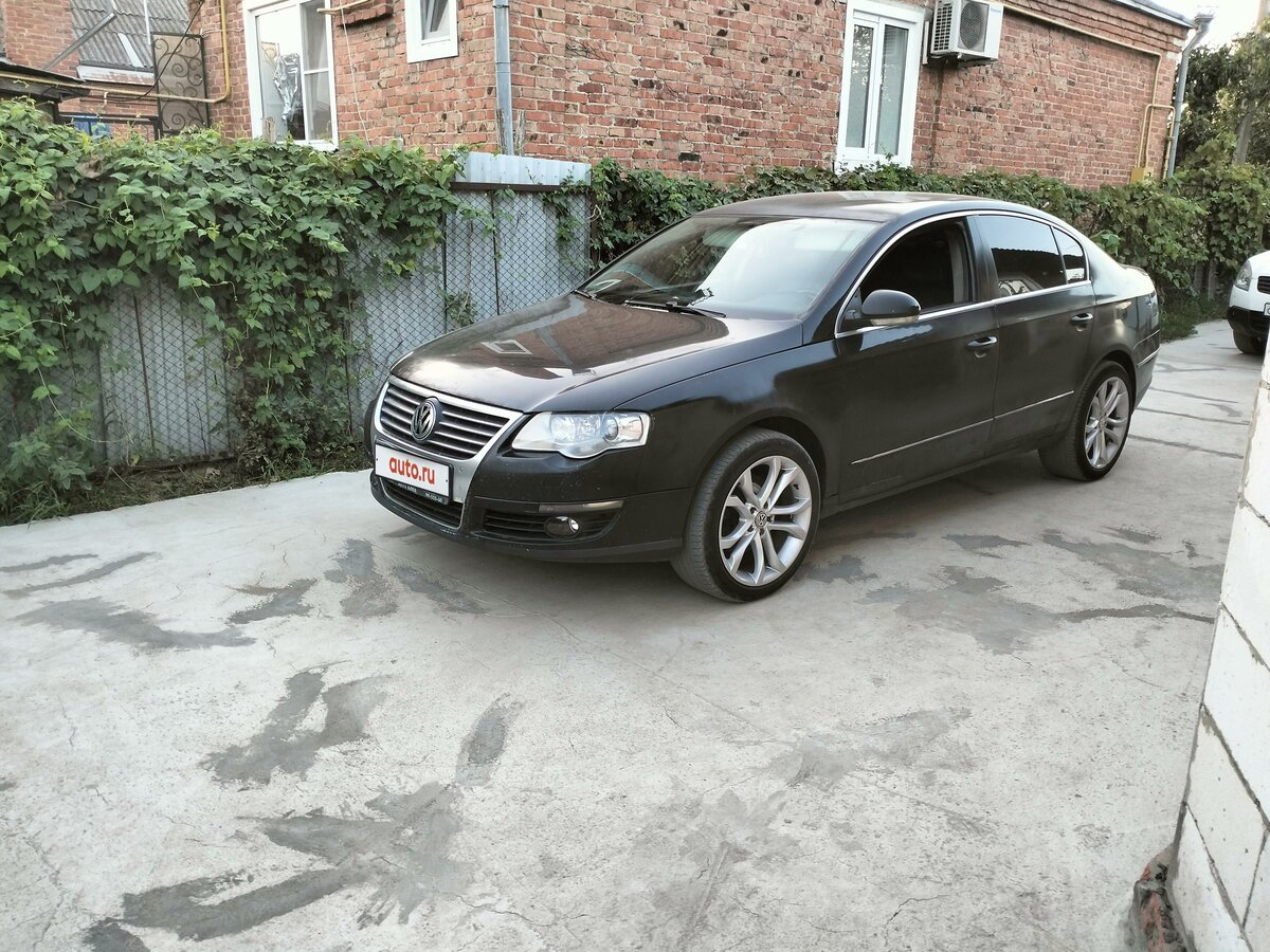Volkswagen Passat черный 2005
