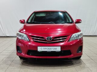 2011 Toyota Corolla X (E140, E150) Рестайлинг, красный, 890000 рублей, вид 1