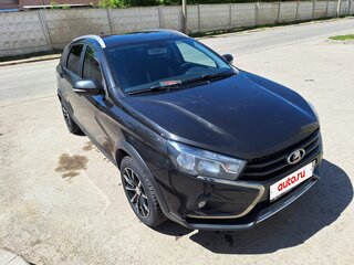 2018 Lada (ВАЗ) Vesta SW Cross I, чёрный, 1120000 рублей, вид 1
