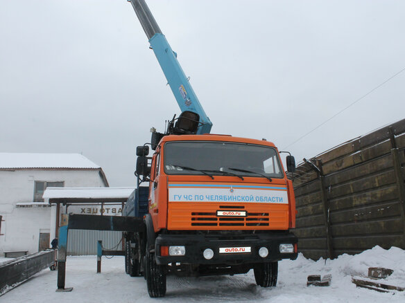 2014 КамАЗ 65117, голубой - вид 1