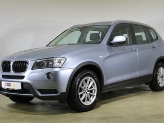 2013 BMW X3 20d xDrive II (F25), голубой, 1690000 рублей, вид 1
