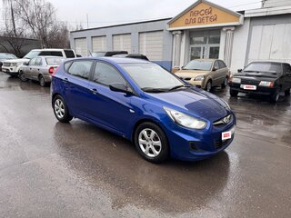 2013 Hyundai Solaris I, синий, 510000 рублей, вид 1