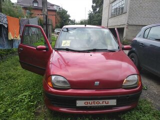 2000 Fiat Seicento I, красный, 180000 рублей, вид 1