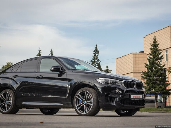 2018 BMW X6 M II (F86), чёрный - вид 12