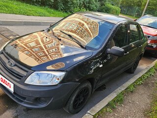 2018 Lada (ВАЗ) Granta I Рестайлинг, чёрный, 389999 рублей, вид 1