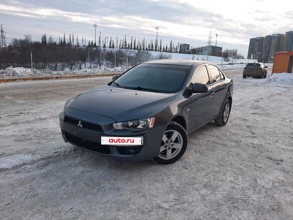 2008 Mitsubishi Lancer X, серый, 799000 рублей