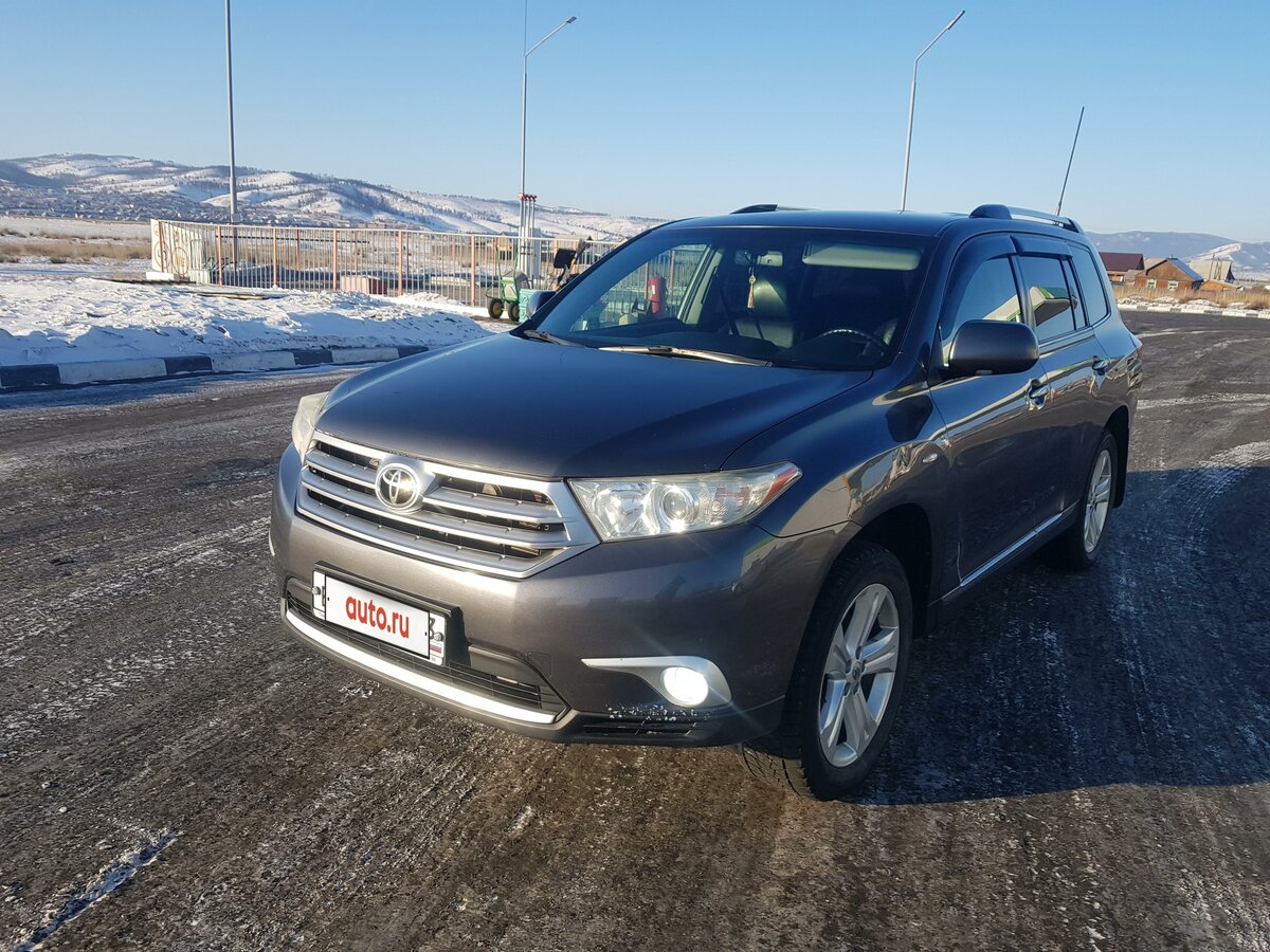 Купить б/у Toyota Highlander II (U40) Рестайлинг 3.5 AT (273 л.с.) 4WD ...
