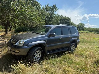2008 Toyota Land Cruiser Prado 5-speed 120 Series Рестайлинг, серый, 1900000 рублей, вид 1