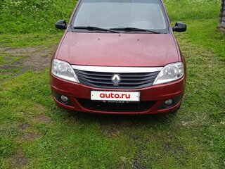 2012 Renault Logan I Рестайлинг, красный, 470000 рублей, вид 1