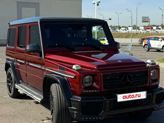 2016 Mercedes-Benz G-Класс AMG 63 AMG I (W463) Рестайлинг 3, красный, 6300000 рублей, вид 1