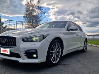2015 Infiniti Q50 I, белый, 1650000 рублей, вид 1