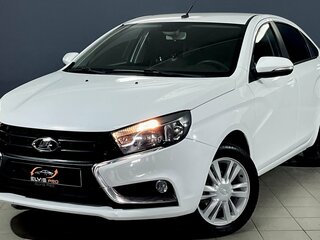 2019 Lada (ВАЗ) Vesta I, белый, 950000 рублей, вид 1