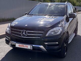 2013 Mercedes-Benz M-Класс 350 III (W166), чёрный, 2900000 рублей, вид 1