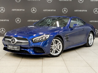 2018 Mercedes-Benz SL-Класс 400 VI (R231) Рестайлинг, синий, 7350000 рублей, вид 1