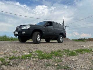 1998 Toyota Land Cruiser 105 100 Series, зелёный, 1400000 рублей, вид 1