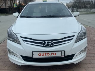 2016 Hyundai Solaris I Рестайлинг, белый, 1000000 рублей, вид 1