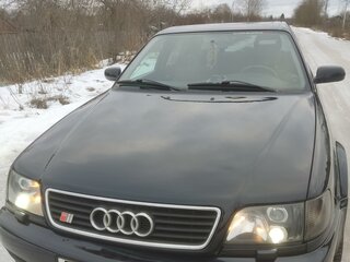 1995 Audi S6 I (C4), синий, 1300000 рублей, вид 1