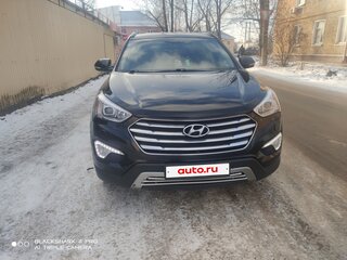 2014 Hyundai Santa Fe III, чёрный, 2350000 рублей, вид 1