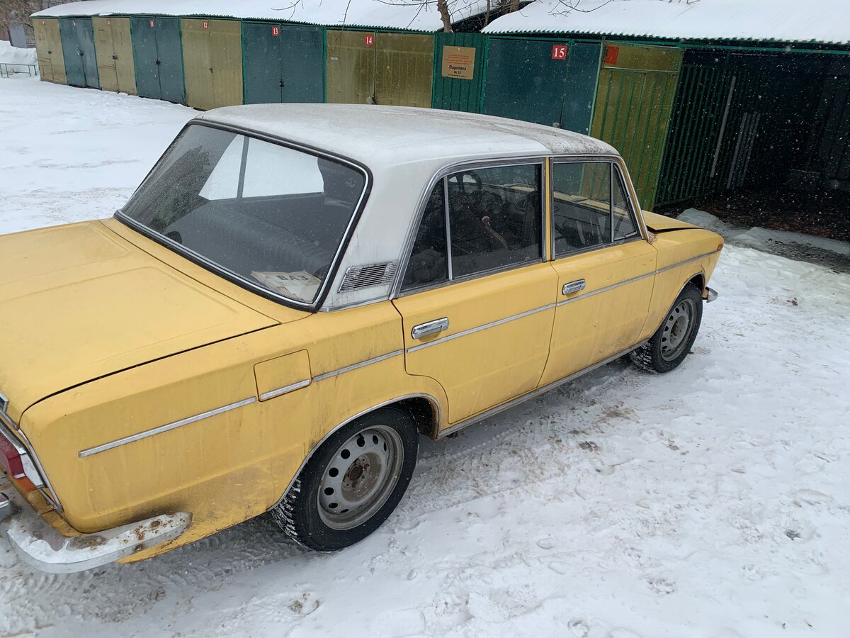 Ваз 2103 желтый