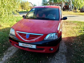 2007 Dacia Logan I, красный, 350000 рублей, вид 1