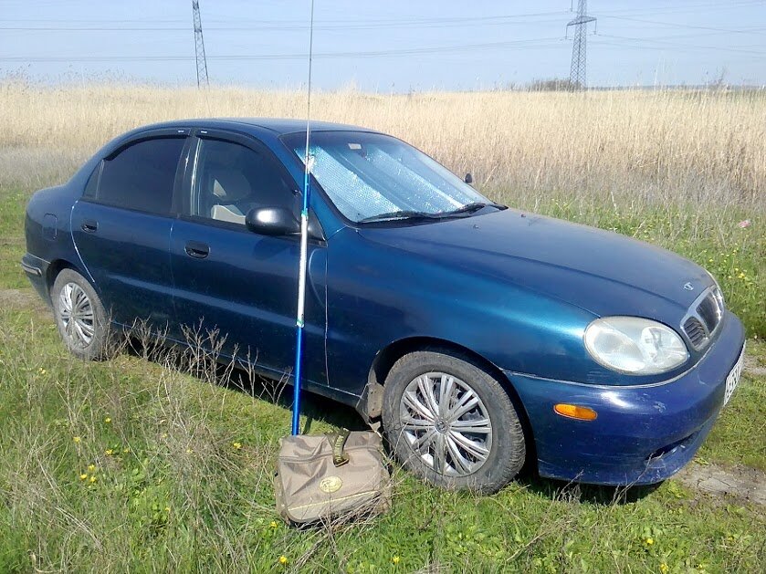 Ланос синий код краски