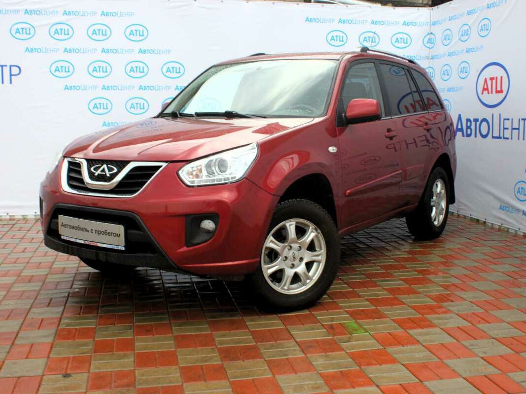 Chery Tiggo t11 2009 красная