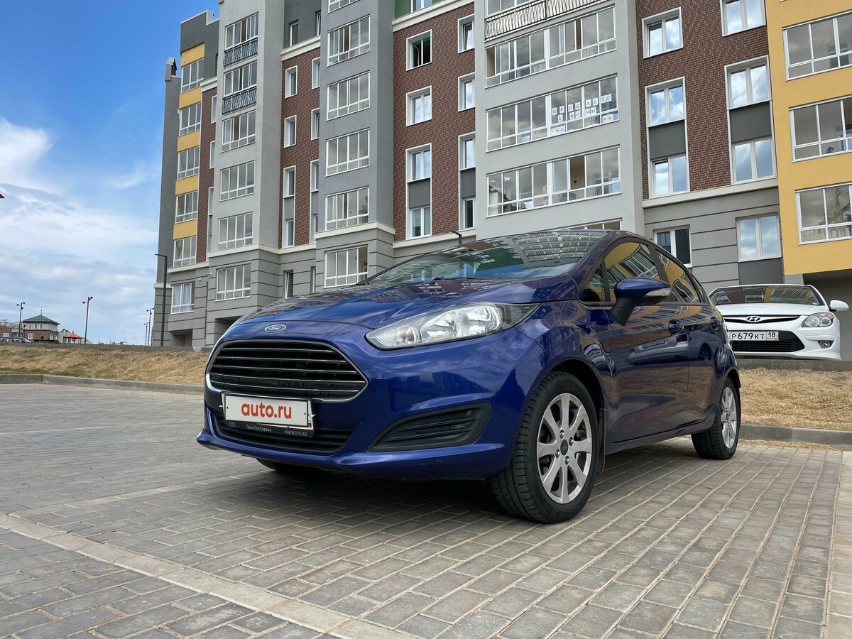 Купить б/у Ford Fiesta Mk6 Рестайлинг 1.6 AMT (105 л.с.) бензин робот в ...