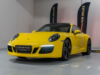 2017 Porsche 911 Carrera 4S VII (991) Рестайлинг, жёлтый, 10700000 рублей, вид 1