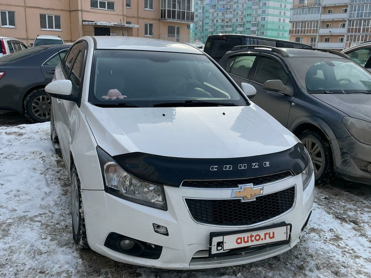 Шевроле круз белый седан