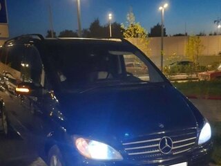 2008 Mercedes-Benz Viano Extra Long L3 I (W639), чёрный, 1000000 рублей, вид 1