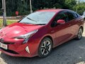 2016 Toyota Prius IV (XW50), красный, 1800000 рублей