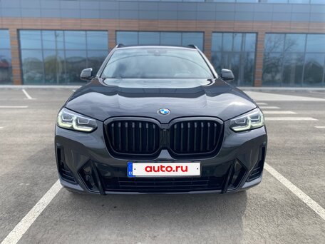 2021 BMW X3 20d xDrive III (G01) Рестайлинг, чёрный, 5600000 рублей, вид 3