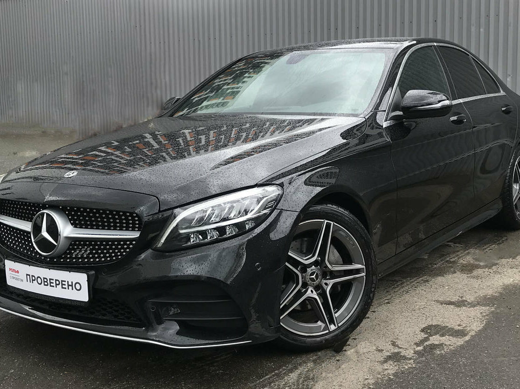 Мерседес w205 черный