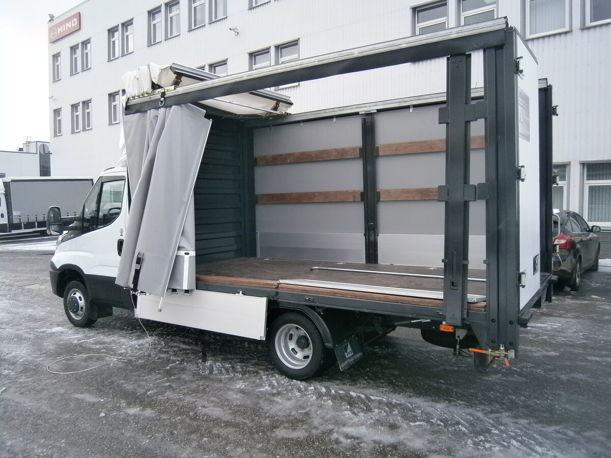 Замена будки на бортовой кузов ивеко дейли