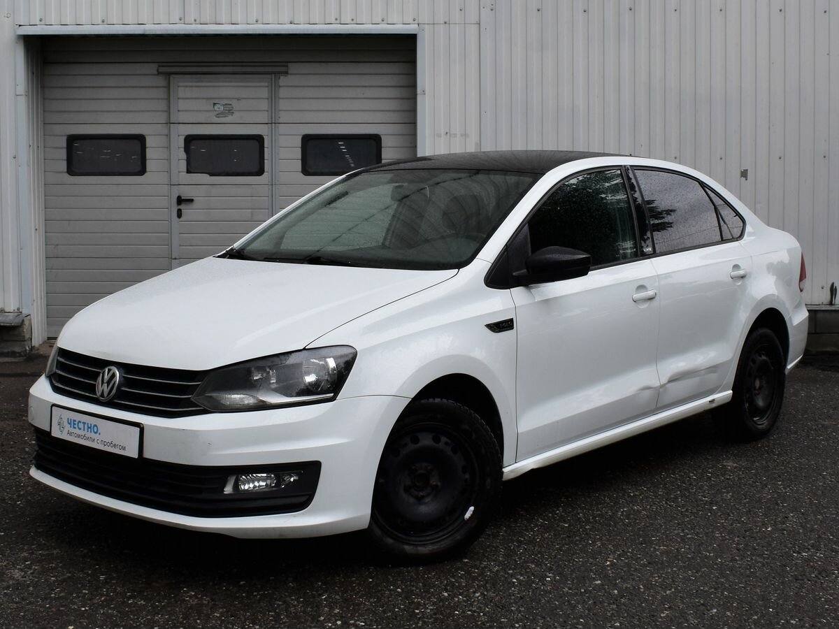 Volkswagen Polo 2017 Р±РµР»С‹Р№